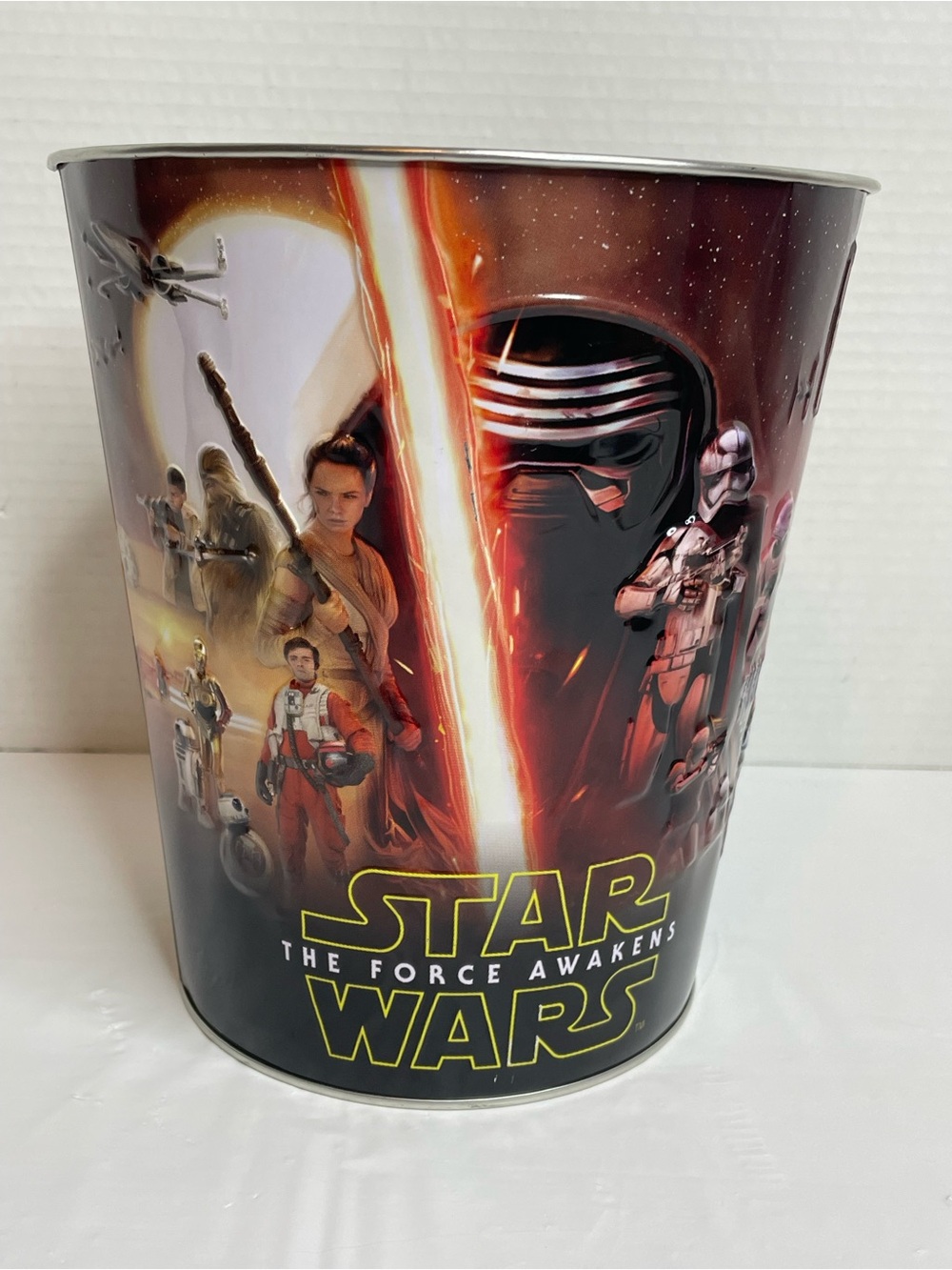 Star Wars: The Force Awakens Metal Popcorn Bucket
